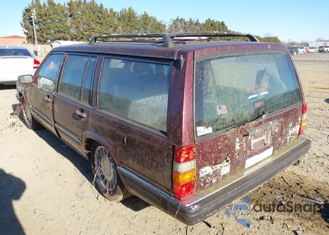 1993 Volvo 960 z USA, uszkodzony, nr VIN YV1KW9509P0012141